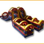 Double Slide Obstacle Course I036