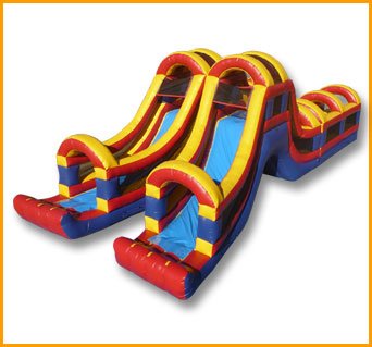 Double Slide Obstacle Course I036