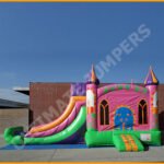 Enchanted Wet/Dry Bouncer and Slide Combo C115