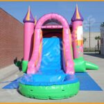 Enchanted Wet/Dry Bouncer and Slide Combo C115