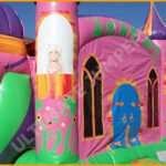 Enchanted Wet/Dry Bouncer and Slide Combo C115