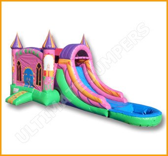 Enchanted Wet/Dry Bouncer and Slide Combo C115
