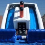 Giant Inflatable Sinking Ship Slide S068