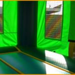 Green Multicolor Castle Moon Jump J045