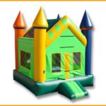 Green Multicolor Castle Moon Jump J045