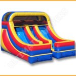 Inflatable 12′ Double Lane Slide S061
