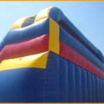 Inflatable 12′ Front Load Double Lane Slide S039