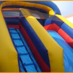 Inflatable 13′ Single Lane Slide N035
