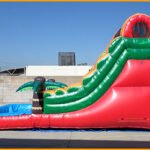 Inflatable 14′ Tropical Island Water Slide W081