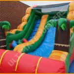 Inflatable 14′ Tropical Slide S060