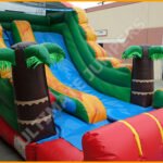 Inflatable 14′ Tropical Slide S060