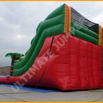 Inflatable 14′ Tropical Water Slide W093