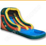 Inflatable 14′ Wet and Dry Slide W091