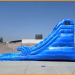 Inflatable 16′ Front Load Water Slide W069