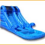 Inflatable 16′ Front Load Water Slide W069