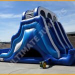 Inflatable 16′ Triple Lane Slide S063