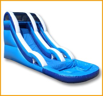 Inflatable 16′ Water Slide W067