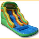Inflatable 16′ Wavy Water Slide W042