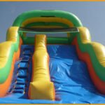 Inflatable 16′ Wavy Water Slide W042