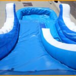 Inflatable 17′ Blue Marble Water Slide W075