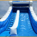 Inflatable 17′ Blue Marble Water Slide W075