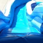 Inflatable 17′ Module Curvy Water Slide W114