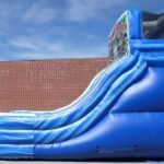 Inflatable 17′ Module Curvy Water Slide W114