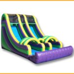Inflatable 18′ Double Lane Slide S058