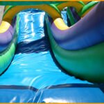 Inflatable 18′ Double Lane Slide S058