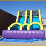 Inflatable 18′ Double Lane Slide S058
