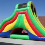 Inflatable 18′ Double Lane Slide S066