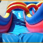 Inflatable 18′ Double Lane Water Slide W085