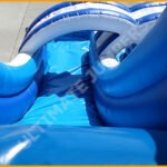 Inflatable 18′ Double Lane Water Slide W101