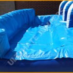 Inflatable 18′ Double Lane Water Slide W101