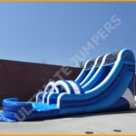 Inflatable 18′ Double Lane Water Slide W101