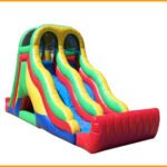 Inflatable 18′ Double Load Dual Slide W111