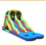 Inflatable 18′ Double Load Dual Slide W111