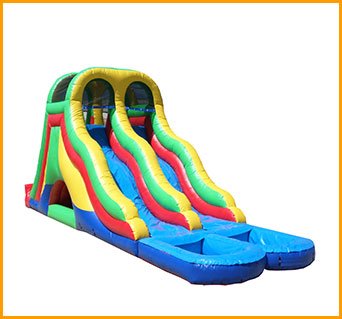 Inflatable 18′ Double Load Dual Slide W111