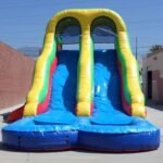 Inflatable 18′ Double Load Dual Slide W111