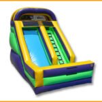 Inflatable 18′ Front Load Single Lane Slide S016