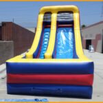 Inflatable 18′ Front Load Slide S052