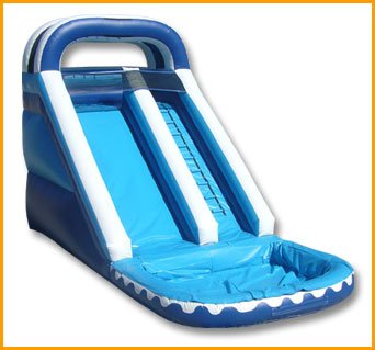 Inflatable 18′ Front Load Water Slide W029