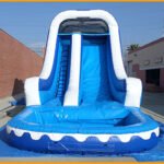 Inflatable 18′ Front Load Water Slide W088