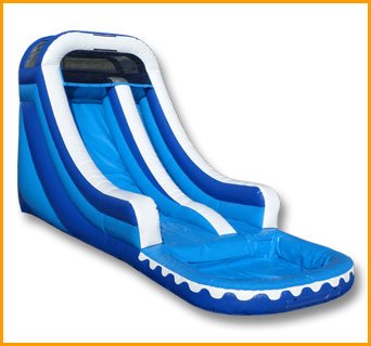 Inflatable 18′ Front Load Water Slide W088
