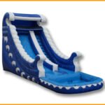 Inflatable 18′ Ocean Wave Water Slide W087