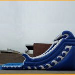 Inflatable 18′ Ocean Wave Water Slide W087