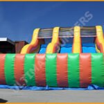 Inflatable 18′ Triple Lane Slide S062