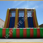Inflatable 18′ Triple Lane Slide S062