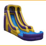 Inflatable 18′ Wet and Dry Slide W110