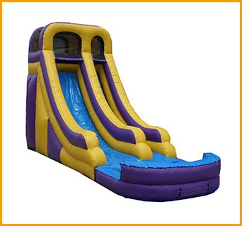 Inflatable 18′ Wet and Dry Slide W110
